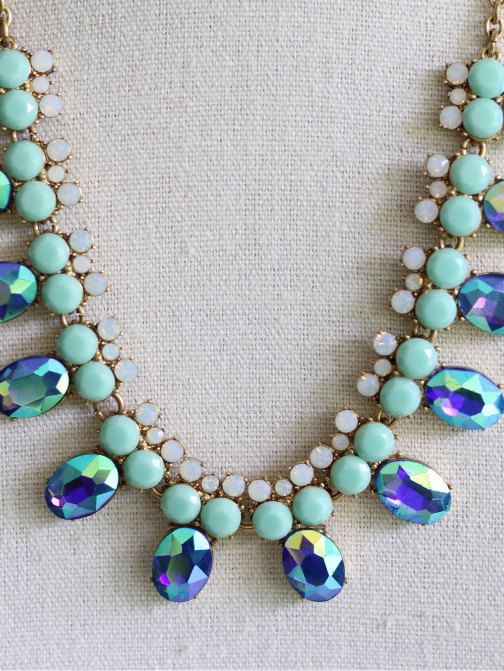 J. Crew | Iridescent Statement Necklace - Picture 3 of 7